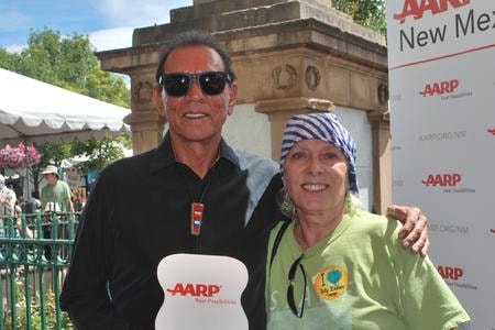 Actor Wes Studi, Santa Fe Indian Market, 2018
